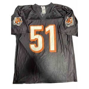Cincinnati Bengals Jersey Mens Large Odell Thurman 51 NFL Players Football